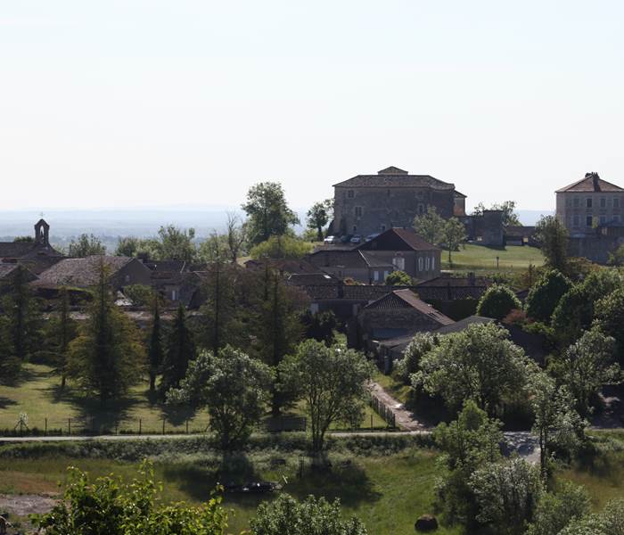 Vue Chateau Labastide Marnhac
