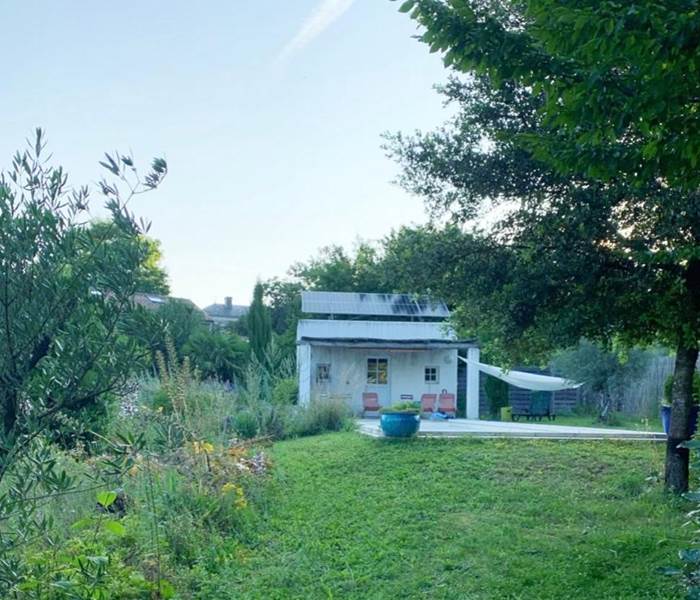 Pool house