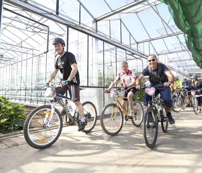 Le premier parcours de Reims Vélotour