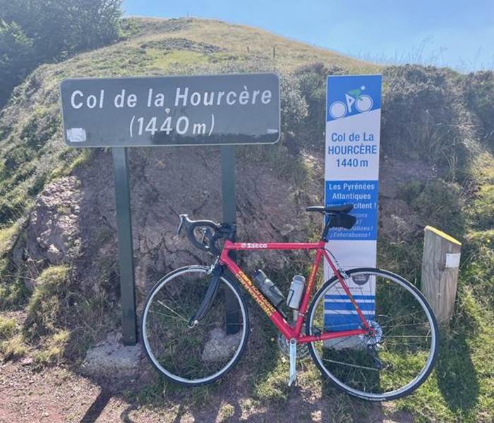 col de la hourcère - Pyrénées Vélo - L'Amphytrion