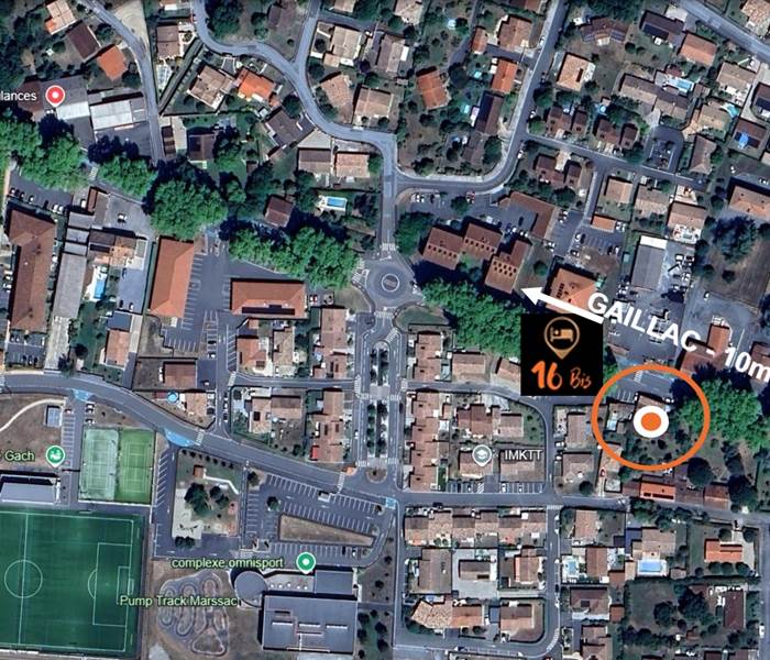 Marssac sur Tarn Google earth