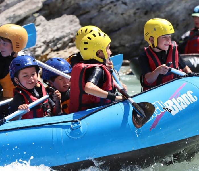 De Bleu à Blanc Rafting