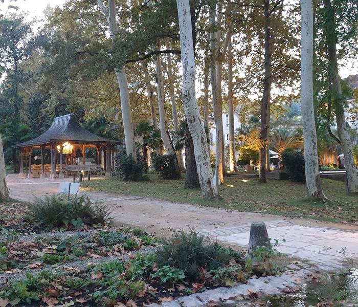 Le parc thermal d'Eugénie les bains