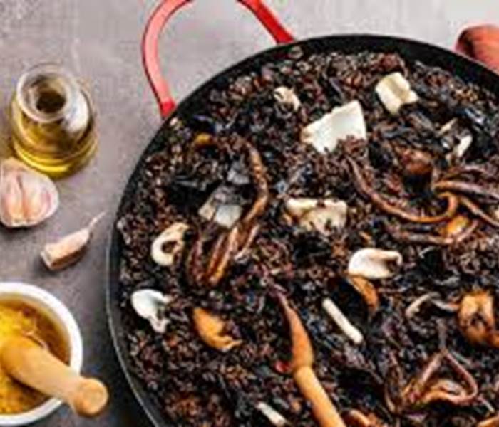 Riz à l'encre...