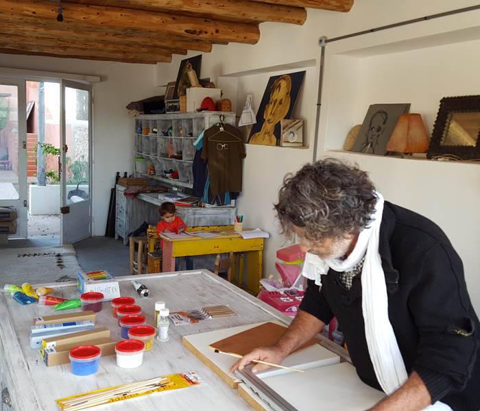 atelier d'artiste à disposition