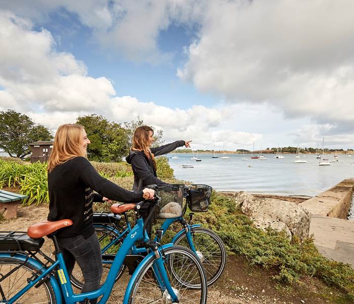 Domaine de Kerizel-Bretagne sud-Maison d'hôtes-piste cyclable-© A.Lamoureux – Golfe du Morbihan Vannes tourisme
