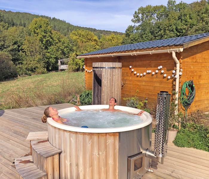 Bain nordique jacuzzi