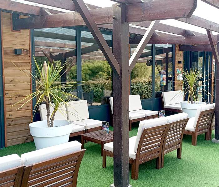 Terrasse du bar