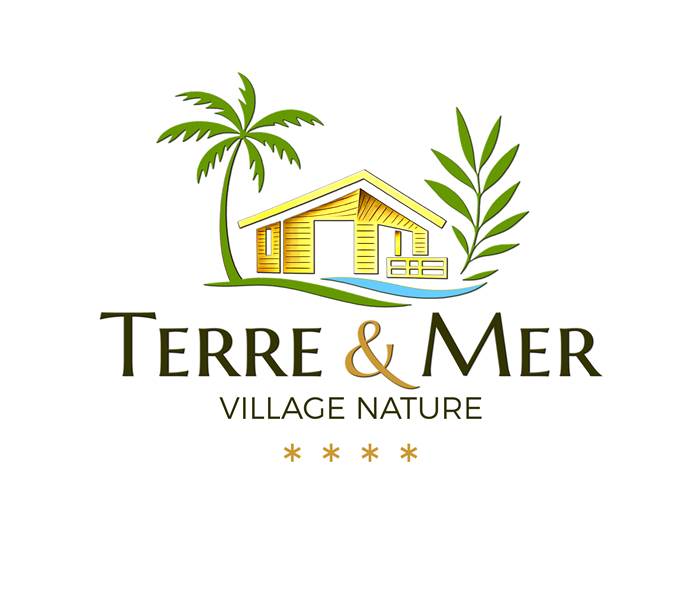 Logo Terre & Mer - village nature **** - version couleur fond clair