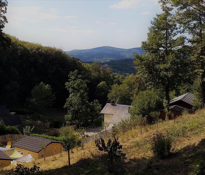 Vue sur les Monts de Lacaune
