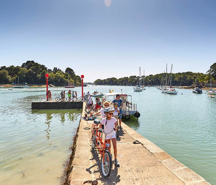 Domaine de Kerizel-Bretagne sud-Maison d'hôtes-passeur vélo-© A.Lamoureux – Golfe du Morbihan Vannes tourisme