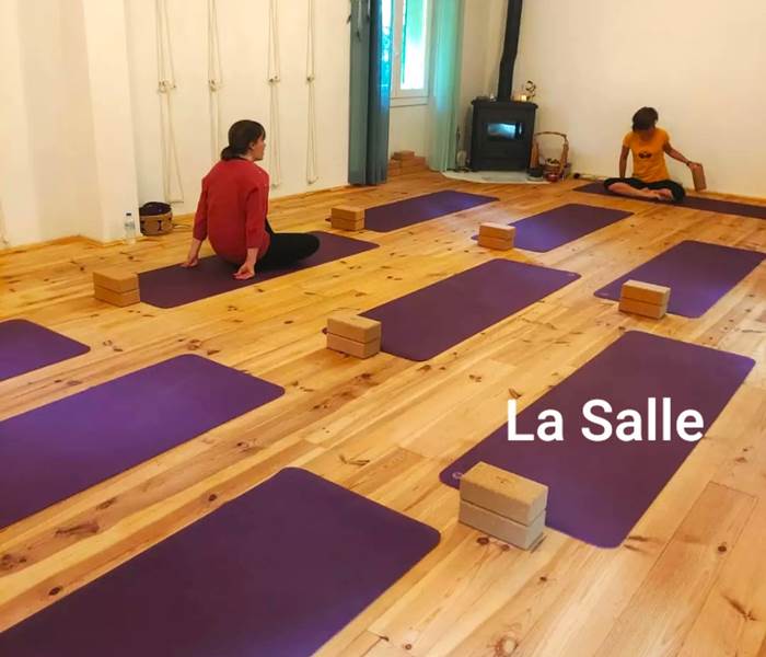 La salle de yoga