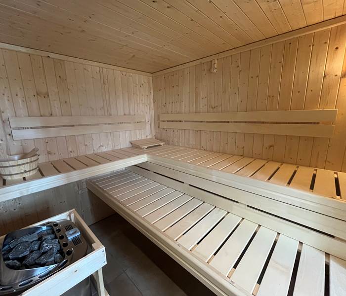 sauna intérieur