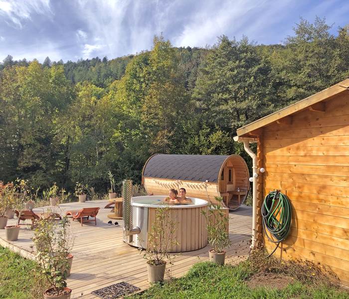 Spa sauna et jacuzzi