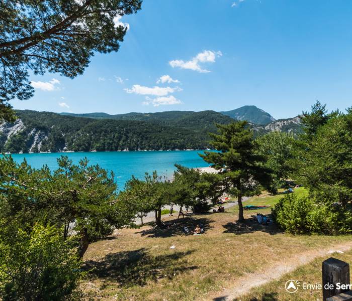 Le port Saint-Pierre au Sauze-du-Lac