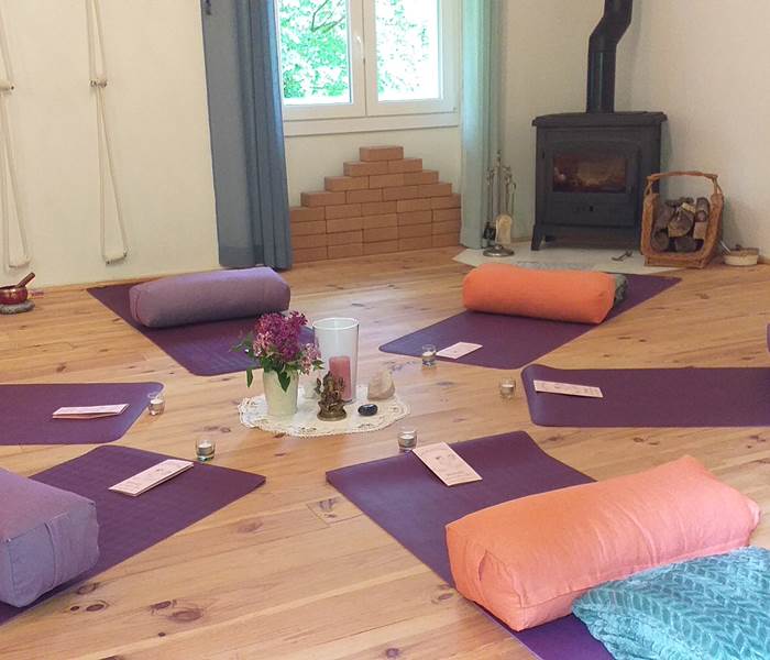 La salle de yoga