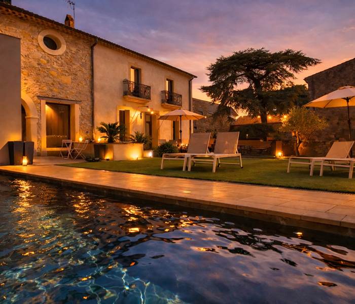 Hébergement pour mariage à Montblanc près de Béziers – Domaine Les Gîtes de Monte Blanco avec piscine et privatisation week-end.