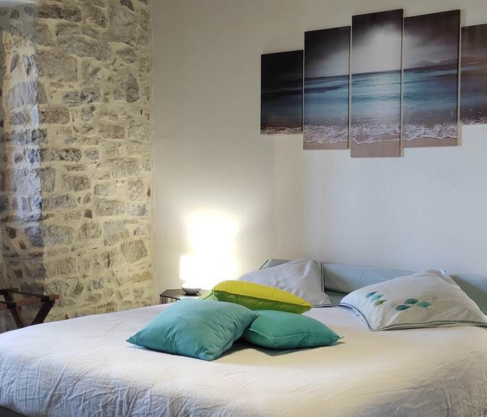 Maison d'hôtes l'Amphitryon - Nouvelle décoration de la chambre Patrimoine
