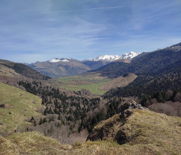 Paysages des Pyrénées Béarnaises - Le plateau du Bénou