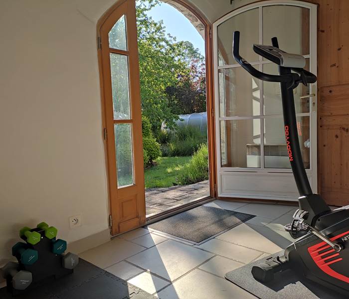 Chambres d'hôtes l'Amphitryon - Salle de fitness