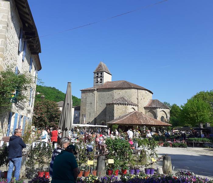 Place du village - Saint Jean de Côle