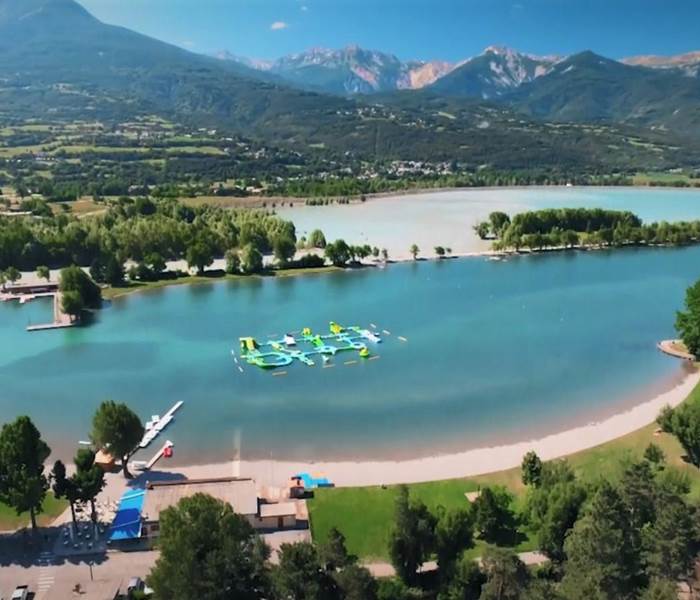 Le plan d'Eau d'Embrun