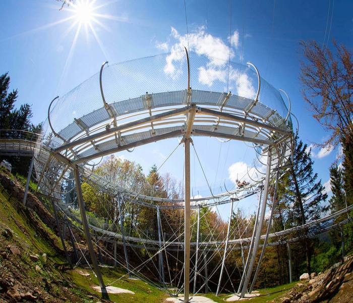 Luge sur rail, Lac blanc, Vosges