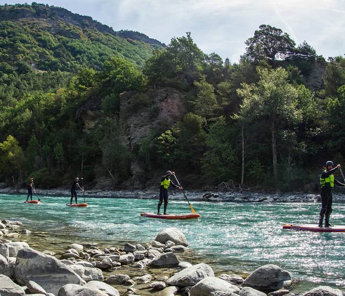 De Bleu à Blanc Rafting