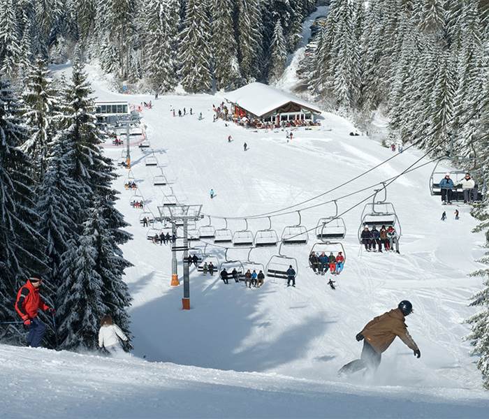 Station de ski, Gérardmer, Vosges