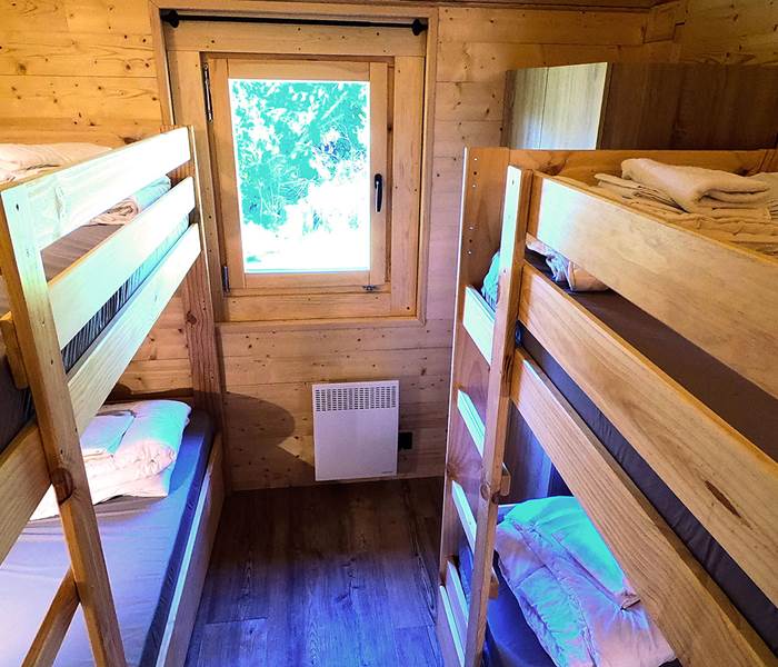 Chalet Komodo - Chambre enfants quadruple