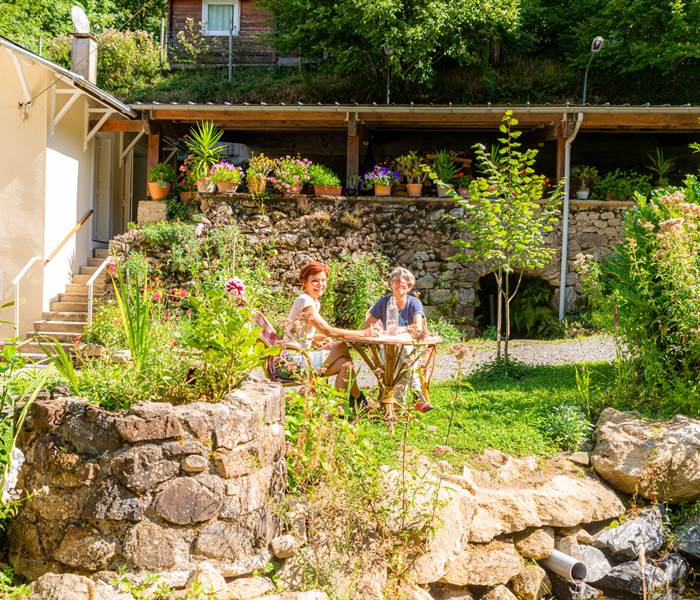 Détente aux Cabanes d'Hestia