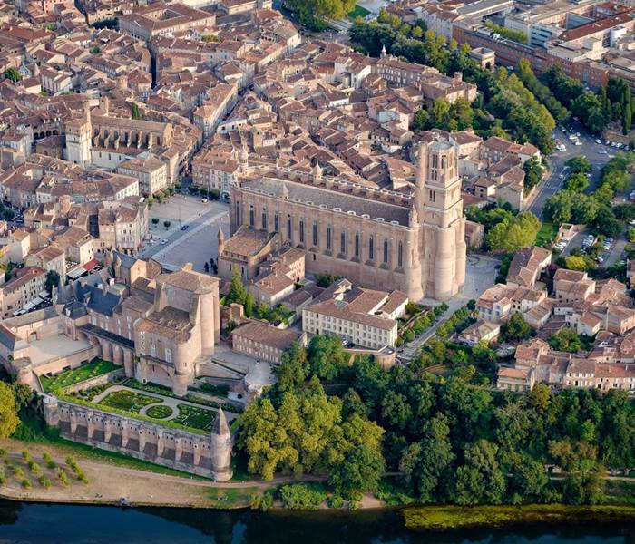 Albi, centre vile et Cathédrale