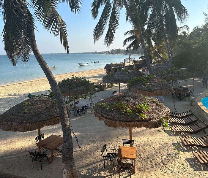 Vue depuis votre chambre deluxe côté Océan Indien