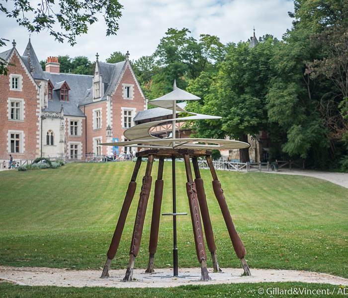 Le Clos Lucé : © 2016 - Gillard et Vincent - ADT Touraine