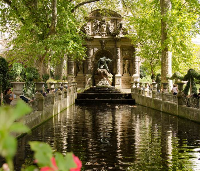 fontaine jardin du luxembourg
