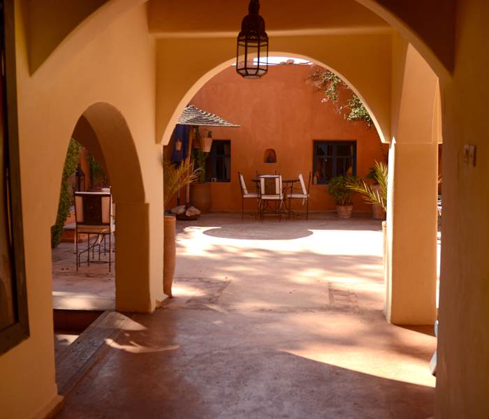 Le patio et sa couba
