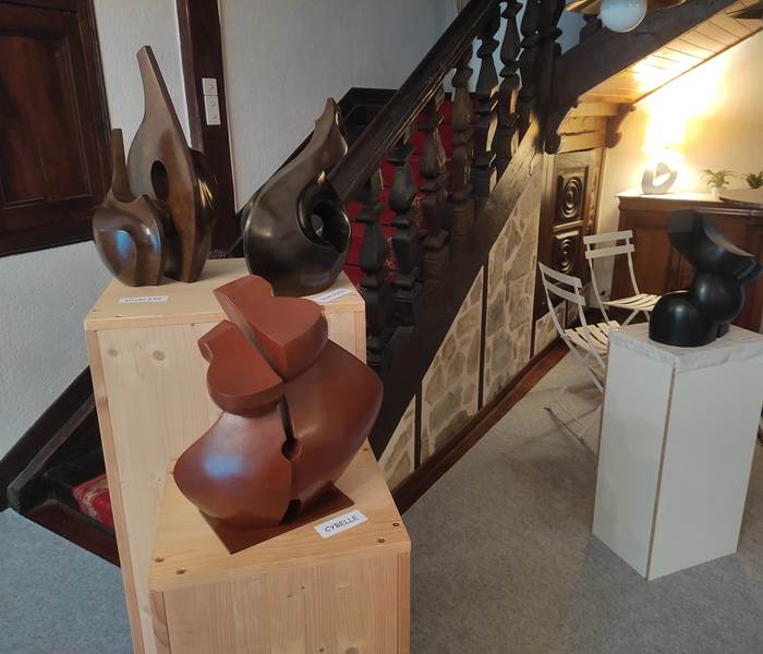 Maison d'hôtes L'Amphitryon - L'exposition de Jean Claude Udycz_4