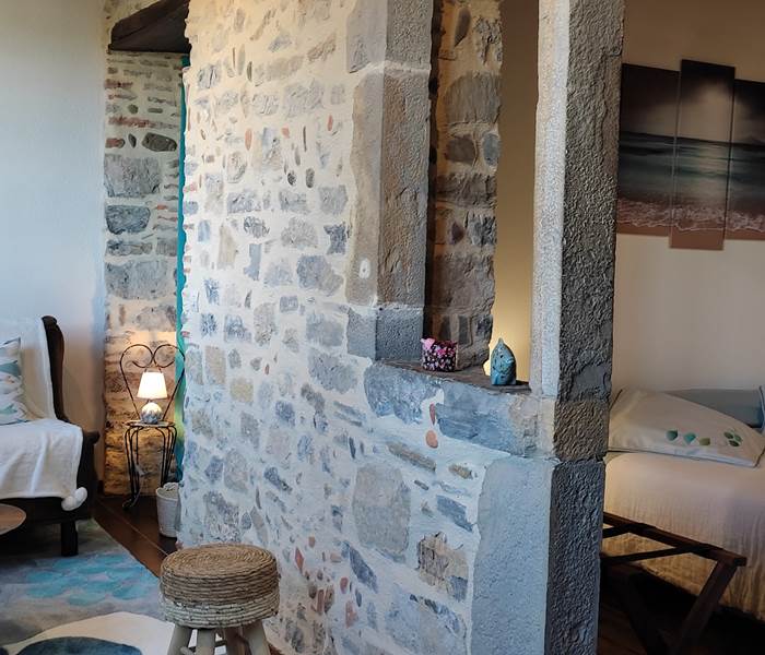 Maison d'hôtes l'Amphitryon - Nouvelle décoration de la chambre Patrimoine