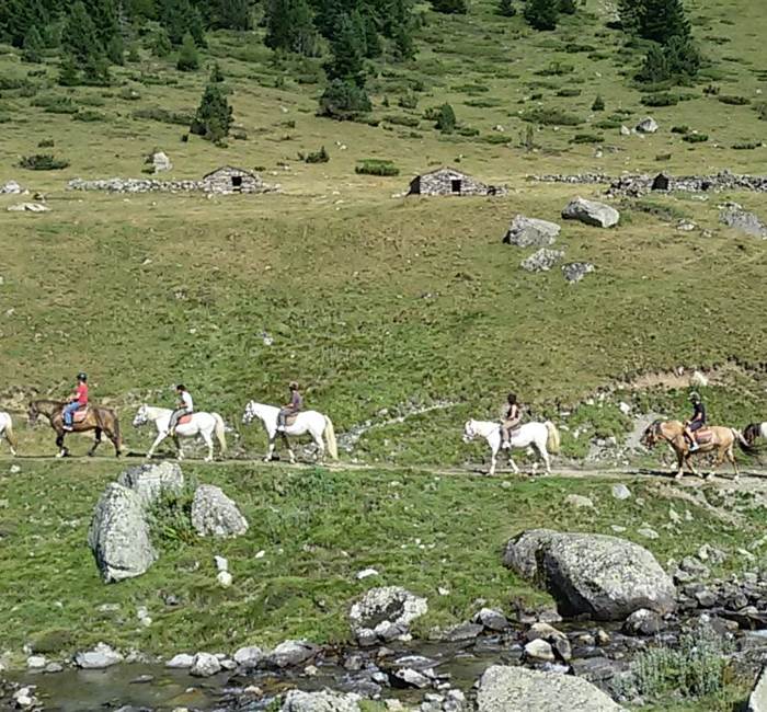 Bareges randonnée equestre