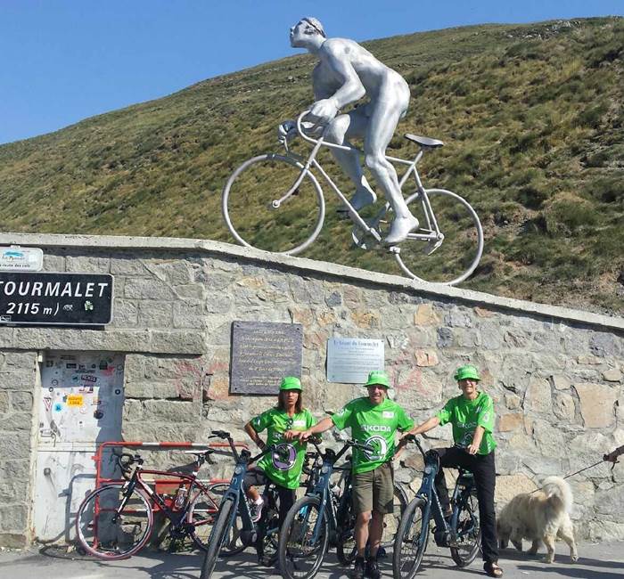 Col du Tourmalet Barèges - Hôtel Alphée - Vélo - Cyclotourisme - Tour de France