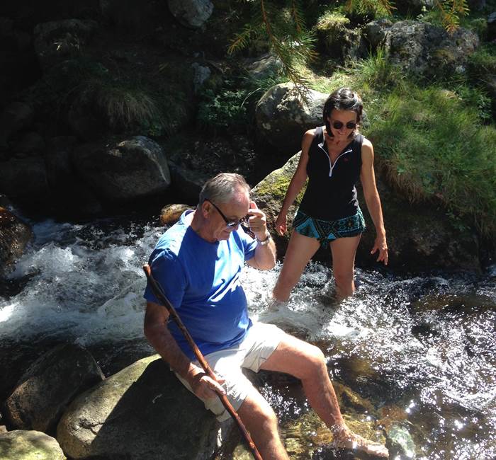 Barèges - torrent au Lienz