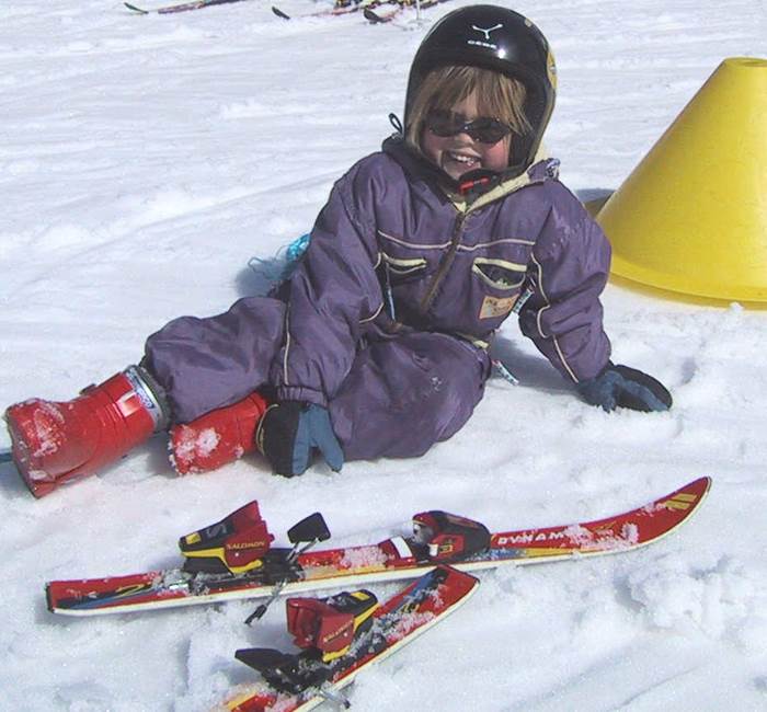 Bareges enfant au ski