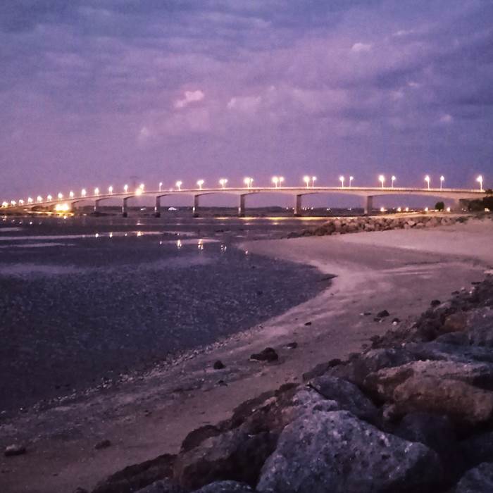 Ronce Les Bains by night