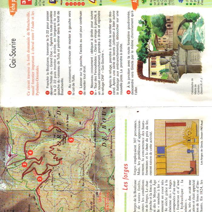 Hostellerie du grand duc rando Gincla