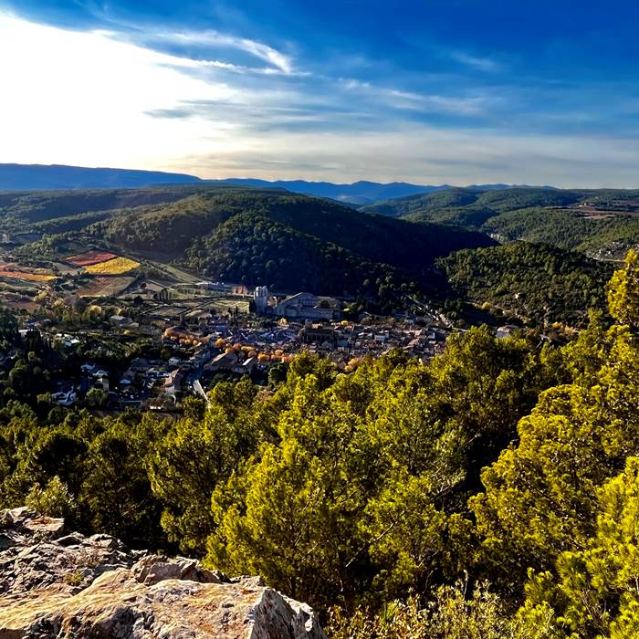 Lagrasse randonnée au roc de la cagalière-photo-news