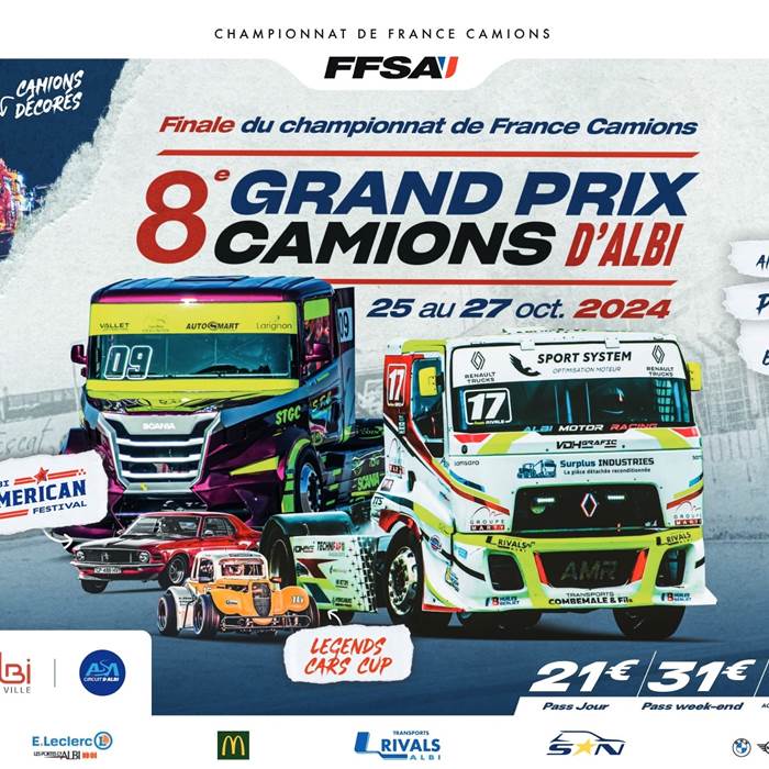 Albi circuit Le séquestre - grand prix camion - hébergement - hotel