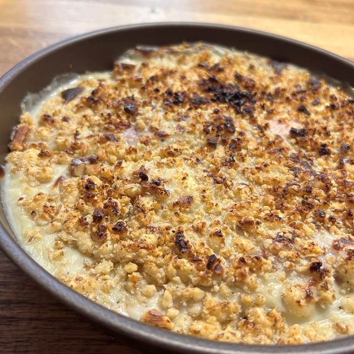 En plat pour l'hiver : une croziflette au fromage local