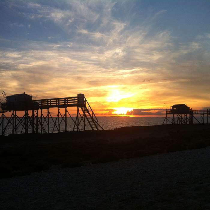 Coucher de soleil île Madame