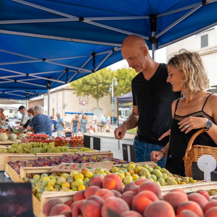 flâner au marché de Tonneins