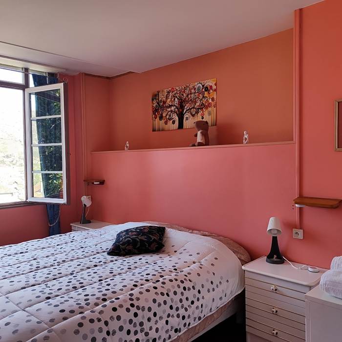 Chambre double avec vue sur les montagnes